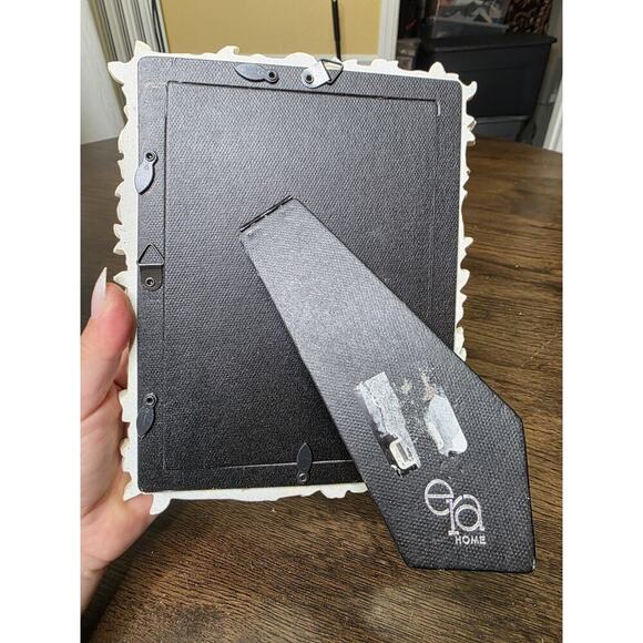 Era Home 5x7 Picture Frame Vintage Style Rose Design Rhinestones Shabby Chic - Picture 9 of 16